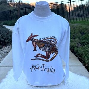 Vintage 90’s Aboriginal Australia Kangaroo Sweatshirt Large